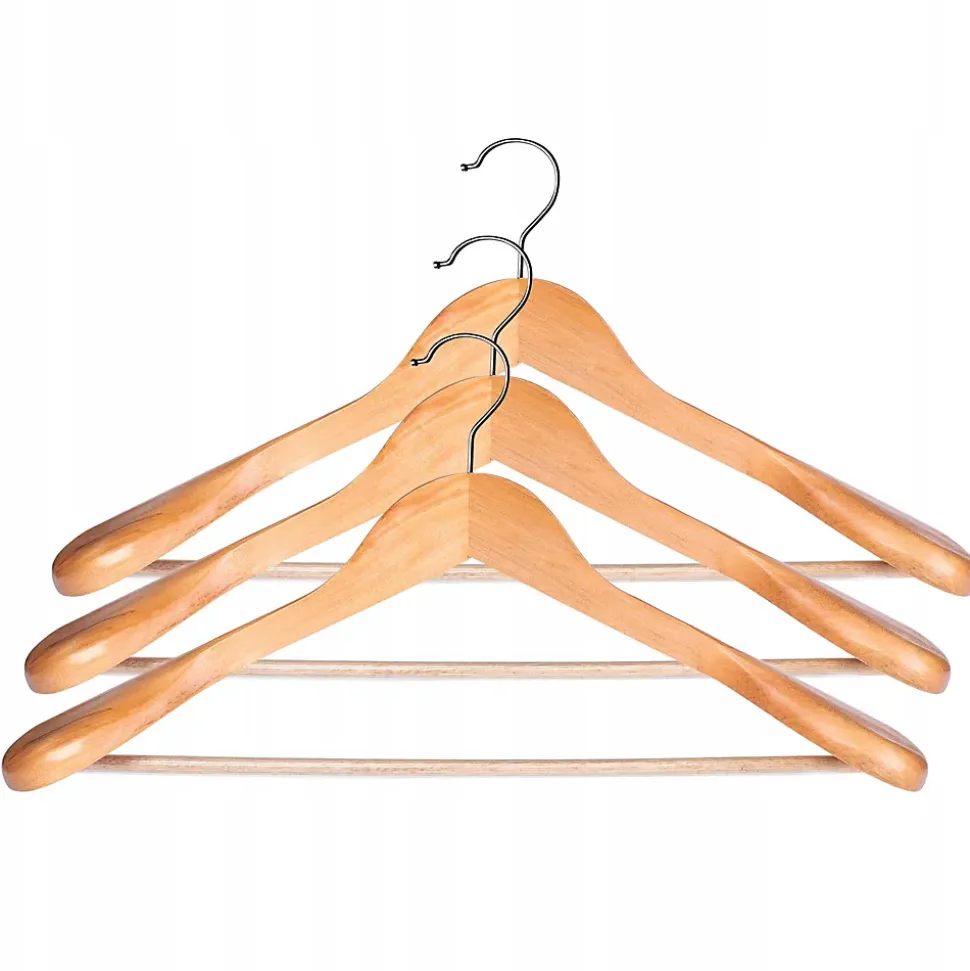 KADAX cintres en bois cintres en bois vêtements pour ensemble de garde-robe 3x
