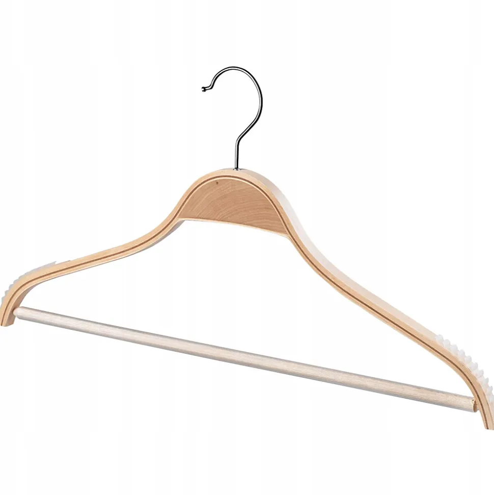 KADAX Cintres en bois pour vêtements laminés, 3 pcs