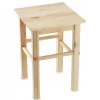KADAX Tabouret de Cuisine en Bois Tabouret Chaise 43,5 cm Pin Massif