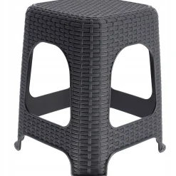 KADAX Tabouret Tabouret de Cuisine Chaise Anthracite 120kg