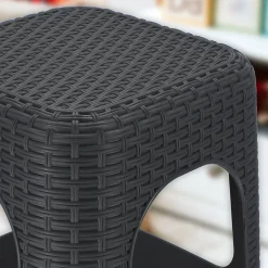 KADAX Tabouret Tabouret de Cuisine Chaise Anthracite 120kg