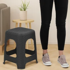 KADAX Tabouret Tabouret de Cuisine Chaise Anthracite 120kg