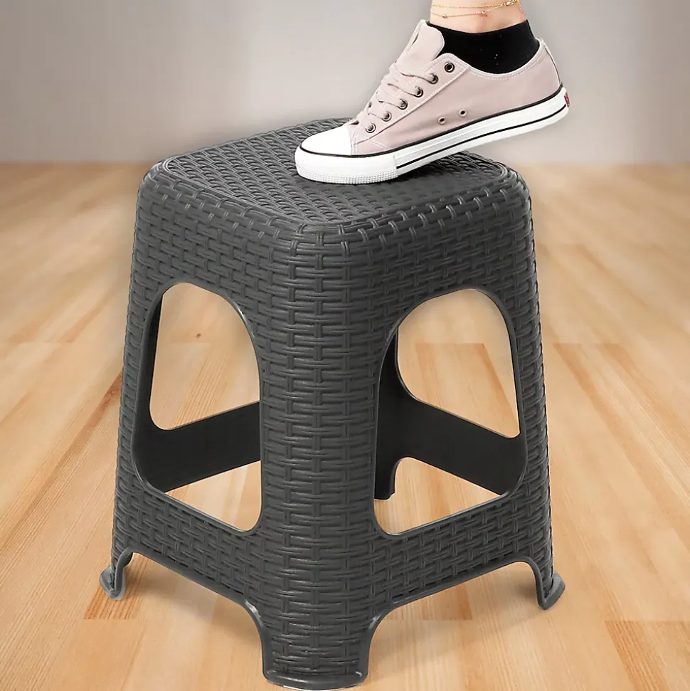 KADAX Tabouret Tabouret de Cuisine Chaise Anthracite 120kg