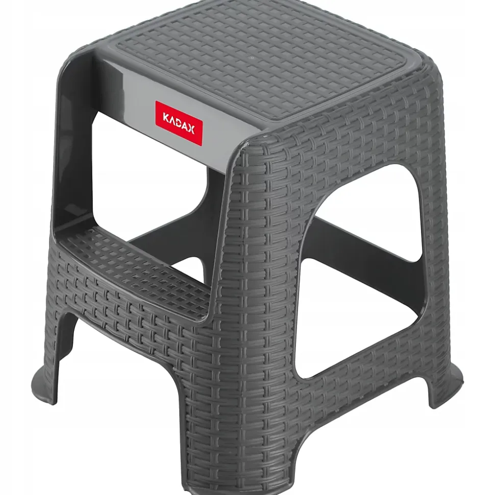 KADAX Tabouret Tabouret De Cuisine Échelle Solide Antidérapant Avec Marche 160kg