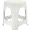KADAX Tabouret Tabouret de Cuisine Chaise Blanc 120kg