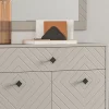 Kai - Combinaison de vestiaires (L/H/P : 195x190x35 cm) en mélaminé beige sable et embouti mat beige sable