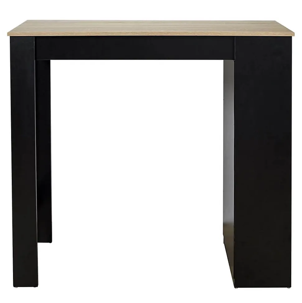 KANPE - Ensemble Table de Bar avec Etagères + 2 Tabourets Velours Côtelé Gris Konae