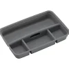 KIS Insert K Latch empilable M/L/XXL, 4 compartiments, gris, 545 x 85 x 360 mm