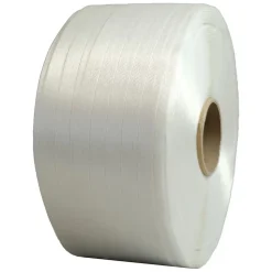 Kit 1 Feuillard de cerclage fil à fil 19 mm x 600 m + 250 boucles OFFERTES + 1 tendeur - Résistance 550kg - TECPLAST KFF1