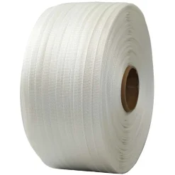 Kit 1 Feuillard de cerclage tressé 19 mm x 500 m + 250 boucles OFFERTES + 1 tendeur - Résistance 750kg - TECPLAST KFT1