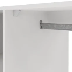 Kit dressing 1 colonne réversible coloris blanc Matai H. 200 x L. 130 x P. 45 cm