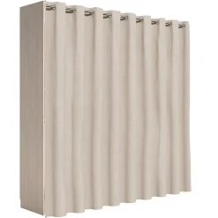 Kit dressing 2 colonnes réversibles avec 2 tiroirs effet chêne Balsam H. 220 x L. 220 x P. 48 cm