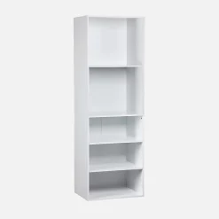 Kit dressing modulable avec 4 éléments. blanc. panneaux stratifiés