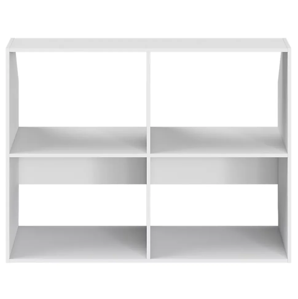 Kit dressing sous combles Dom coloris blanc H. 67/90 x L. 120 x P. 48 cm