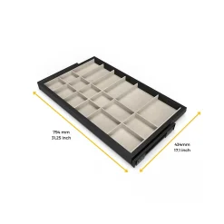 Kit organisateur de tiroir pour armoire Hack