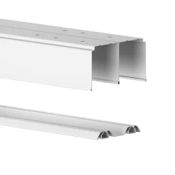 Kit rails de portes coulissantes GoodHome Arius blanc 360 cm
