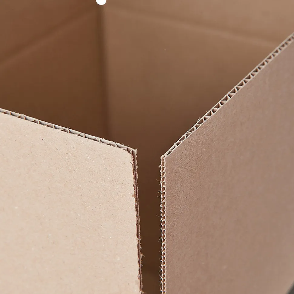 Lot 25 cartons déménagement hauteur modubale : variable - 50 x 40 x 20-30 cm - Poignées renforcées - 1 adhésif offert