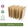 Lot 120 croisillons de calage déménagement avec carton - 55 x 30 x 30 cm - Pour assiettes et cadres - Carton renforcé