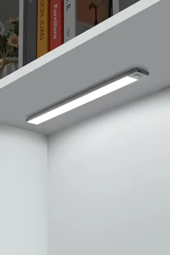 Lot de 2 Barre LED Ultra slim à détection de mouvement 190 lumen 60 cm