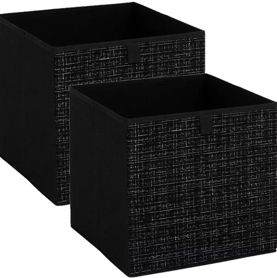 Lot de 2 boites de rangement TWEED
