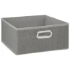 Lot de 2 Boites de rangement en tissu