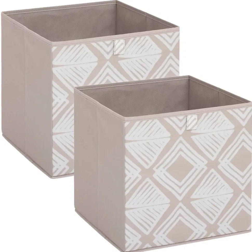 Lot de 2 boites de rangement BOHEMA