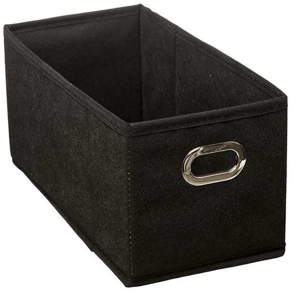 Lot de 2 Boites de rangement en tissu avec poignée