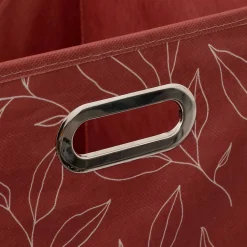 Lot de 2 boites de rangement en tissu Minimalist