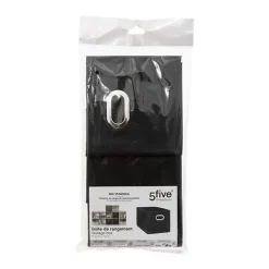 Lot de 12 Boites de rangement en tissu avec poignée