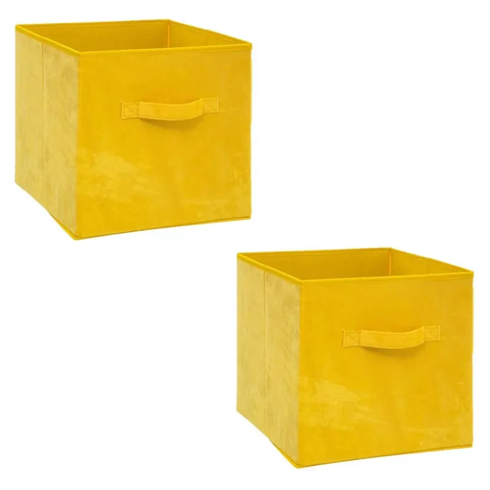 Lot de 2 boîtes de rangement design