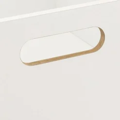 Lot de 6 Boîtes de rangement carrée en MDF