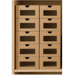 Lot de 10 boîtes de rangement Chaussures & accessoires
