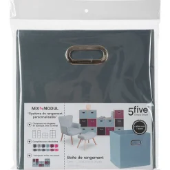 Lot de 2 Boîtes de rangement pliable
