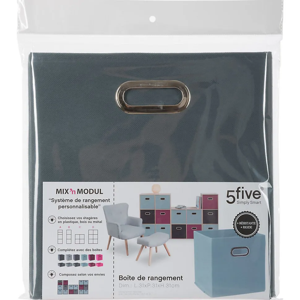 Lot de 2 Boîtes de rangement pliable