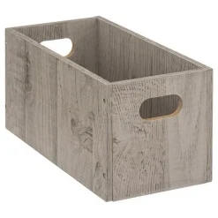 Lot de 2 Boîtes de rangement rectangulaire en MDF
