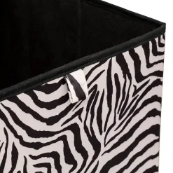 Lot de 2 boîtes de rangement ZEBRA