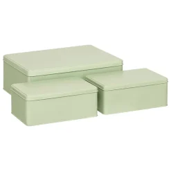 Lot de 3 boîtes Deskolor vert clair - Vert clair- 5five