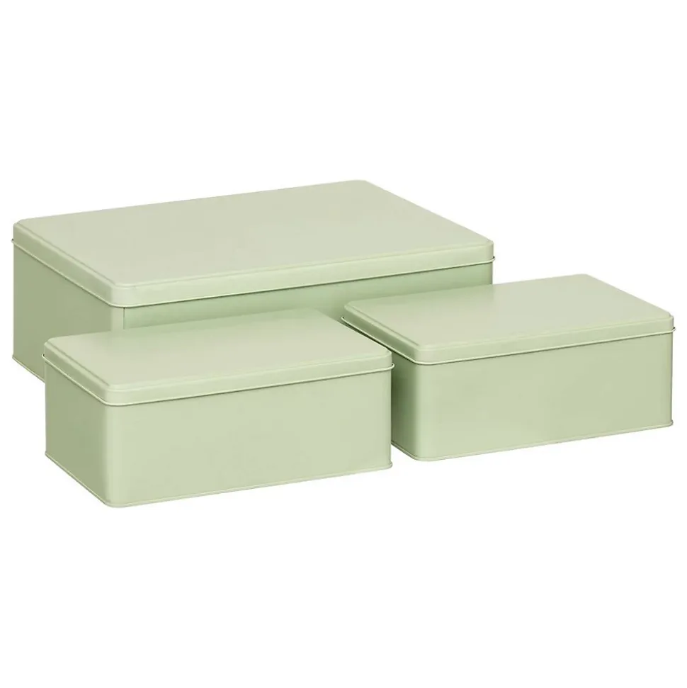 Lot de 3 boîtes Deskolor vert clair - Vert clair- 5five