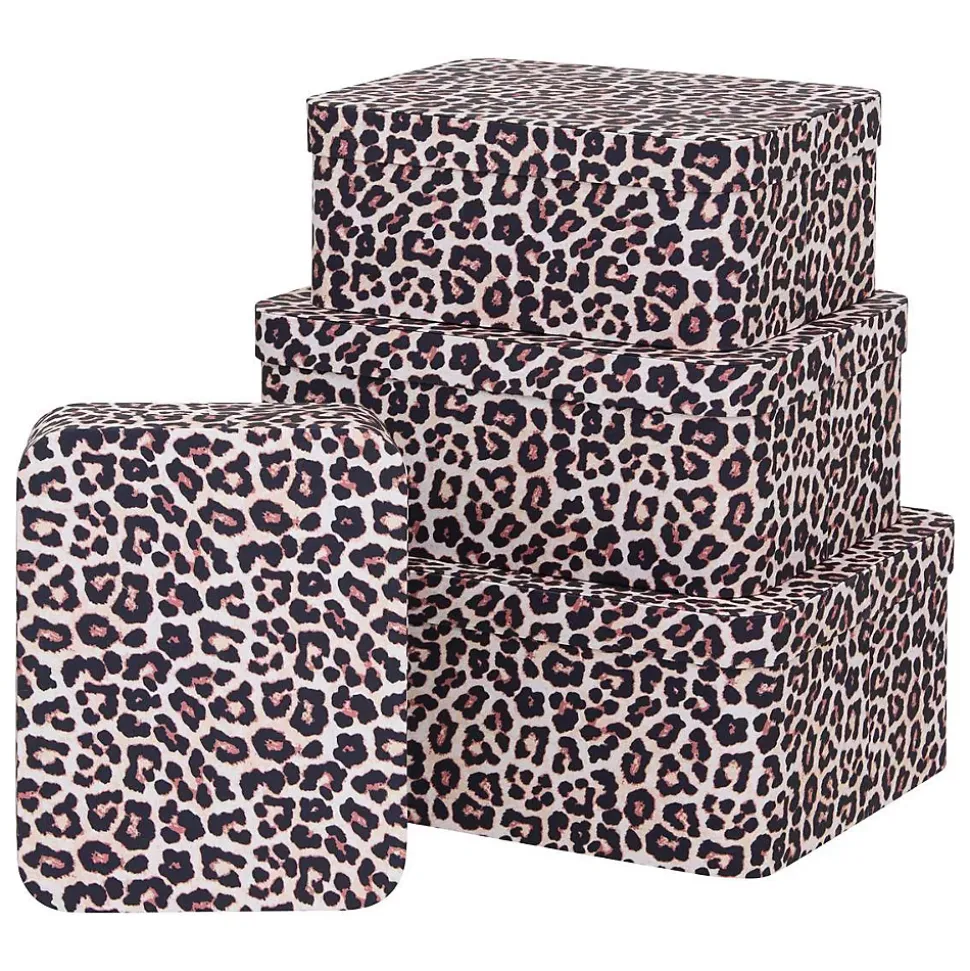 Lot de 4 boîtes Polybox - Beige- 5five