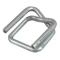 Lot de 250 Boucles pour Feuillard de cerclage 13 mm - Qualité PRO TECPLAST BC - Boucles autobloquantes en acier galvanisé