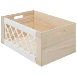 Lot de 3 cagettes bois
