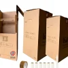 lot de 3 cartons penderie reglables 6 brosses adhesives