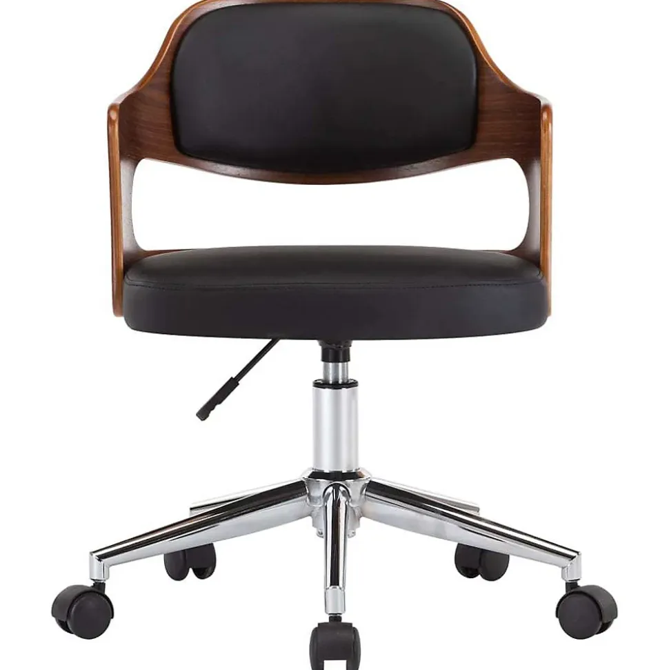 Lot de 6 chaise de bureau vidaxl en bois non pliable interieur H. 68 cm