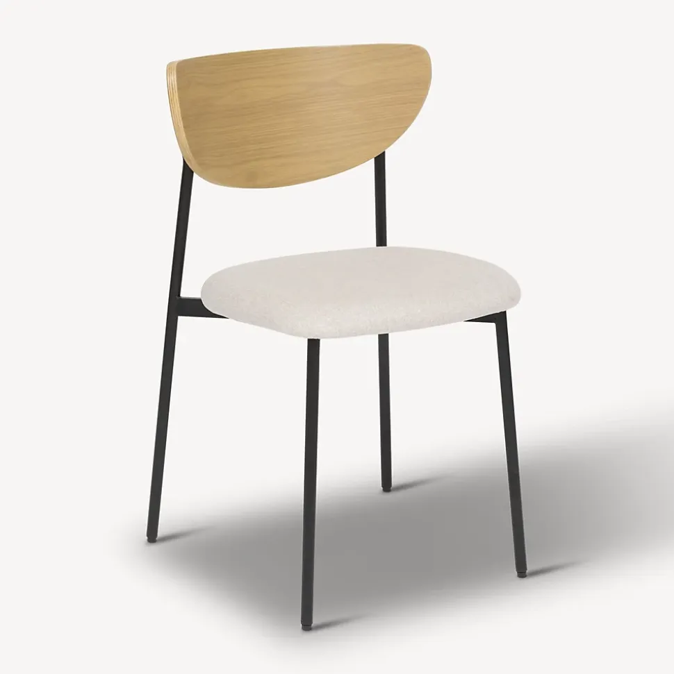 Lot de 2 Chaises Jaisa beige - Atmosphera