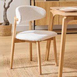 Lot de 2 chaises Sari blanc - Atmosphera
