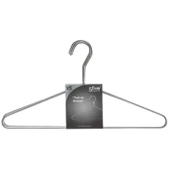 Lot de 5 Cintres en Métal 40cm Chrome