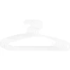 Lot de 6 cintres enfant - plastique - blanc - Atmosphera