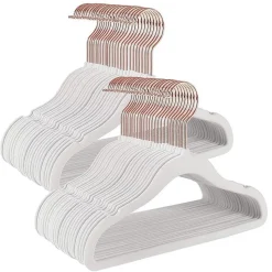Lot de 50 cintres enfants en blanc Helloshop26