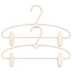 Lot de 4 cintres Hang' Clip - Gris- 5five