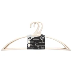 Lot de 3 cintres Hang' Suit - Beige- 5five